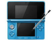 Nintendo 3DS (Aqua Blue) - (Begagnad)