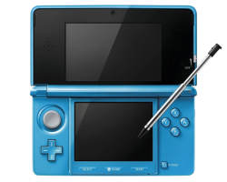 Nintendo 3DS (Aqua Blue) - (Begagnad)