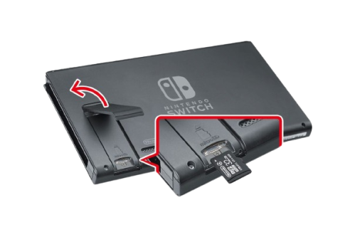 Nintendo Switch - Byta Minneskort Lsaren (MicroSD)