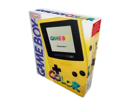 Gameboy Color (Yellow) Inkl Vska - #52013 (Begagnad)